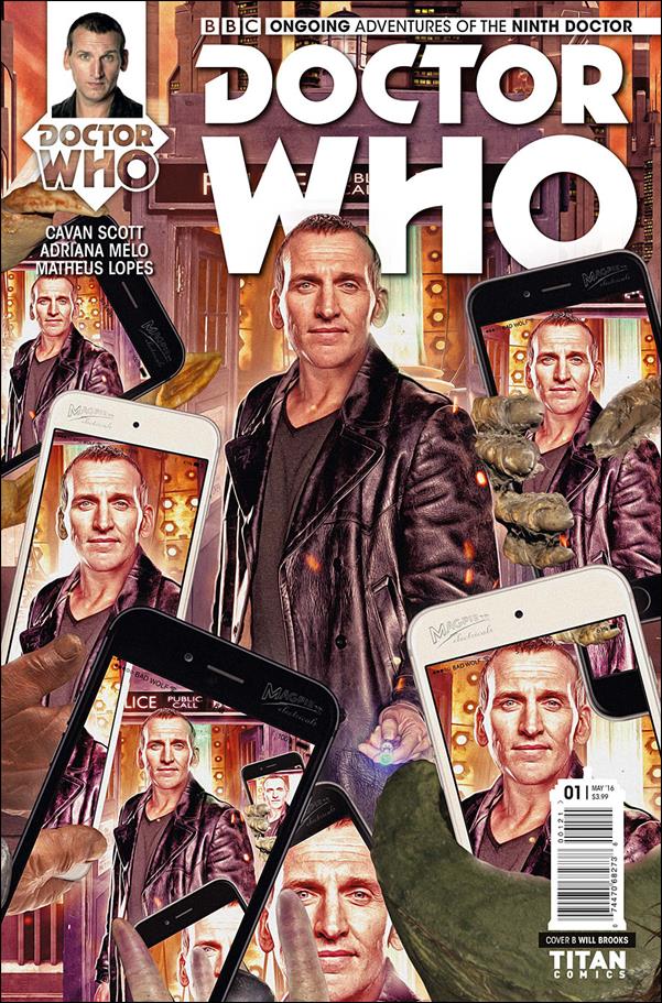 Doctor Who: The Ninth Doctor (2016) issue 1-B Will Brooks Cover