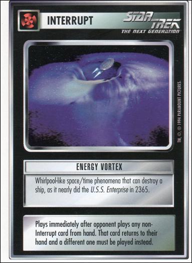 Star Trek: Premiere Unlimited (Base Set) card 115 Energy Vortex