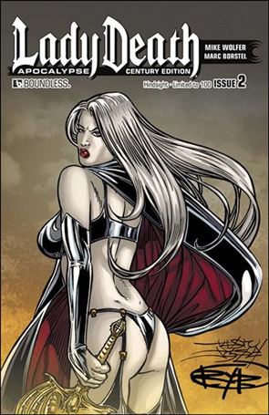 Lady Death: Apocalypse issue 2-I Century Edition Hindsight Cover 1/100