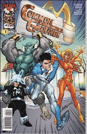 Common Grounds issue 1-B J. Scott Campbell Cover