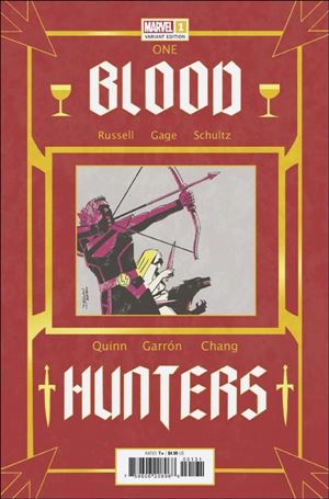 Blood Hunters issue 1-C Declan Shalvey Book Cover