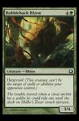 Magic the Gathering: Return to Ravnica (Base Set) card 132 Rubbleback Rhino