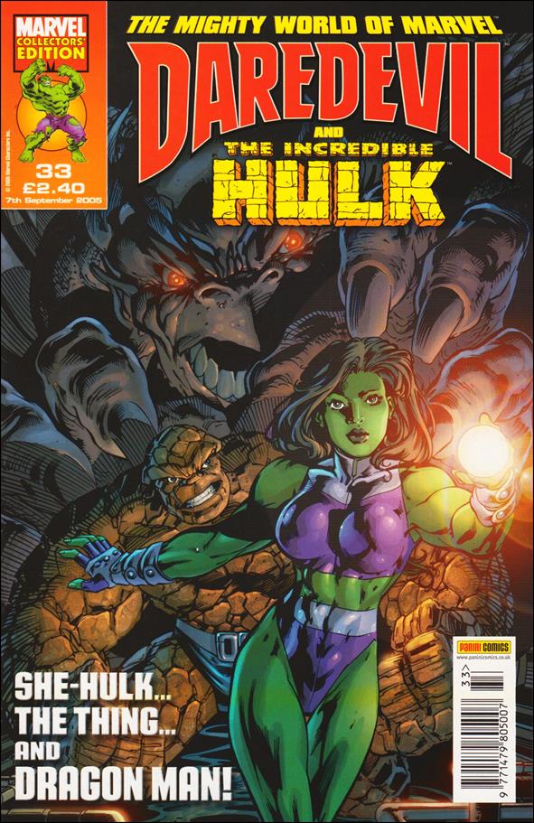 Mighty World of Marvel (UK) (2003) issue 33 Cardstock Cover
