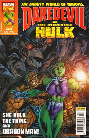Mighty World of Marvel (UK) (2003) issue 33 Cardstock Cover