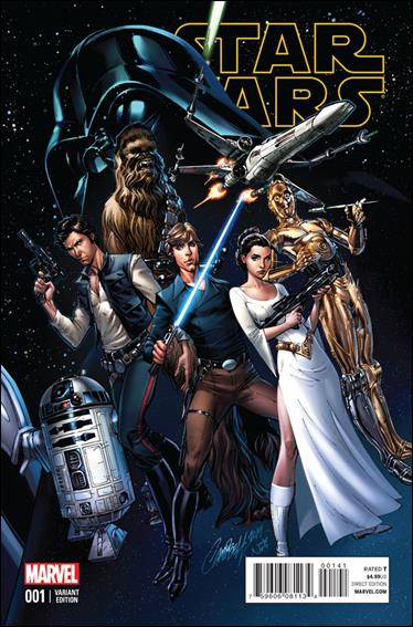 Star Wars (2015) issue 1-F J. Scott Campbell 1:50 Connecting Cover