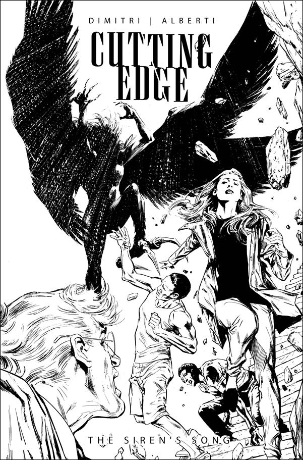 Cutting Edge: The Siren's Song issue 1-C Butch Guice Black & White Cover