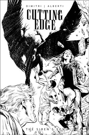 Cutting Edge: The Siren's Song issue 1-C Butch Guice Black & White Cover