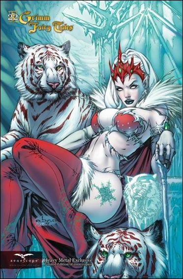 Grimm Fairy Tales (2005) issue 22-C Heavy Metal Cover 1/1000