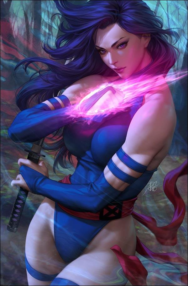 Psylocke (2025) issue 1-I Stanley 'Artgerm' Lau Virgin 1:100 Cover