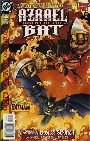 Azrael (1995) issue 47 Flipbook with Batman: Shadow of the Bat #80