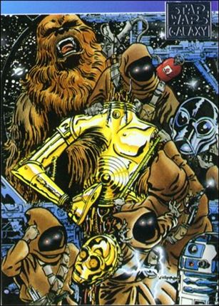 Star Wars Galaxy: Series 1 (Factory Base Set) card 106 David Lapham