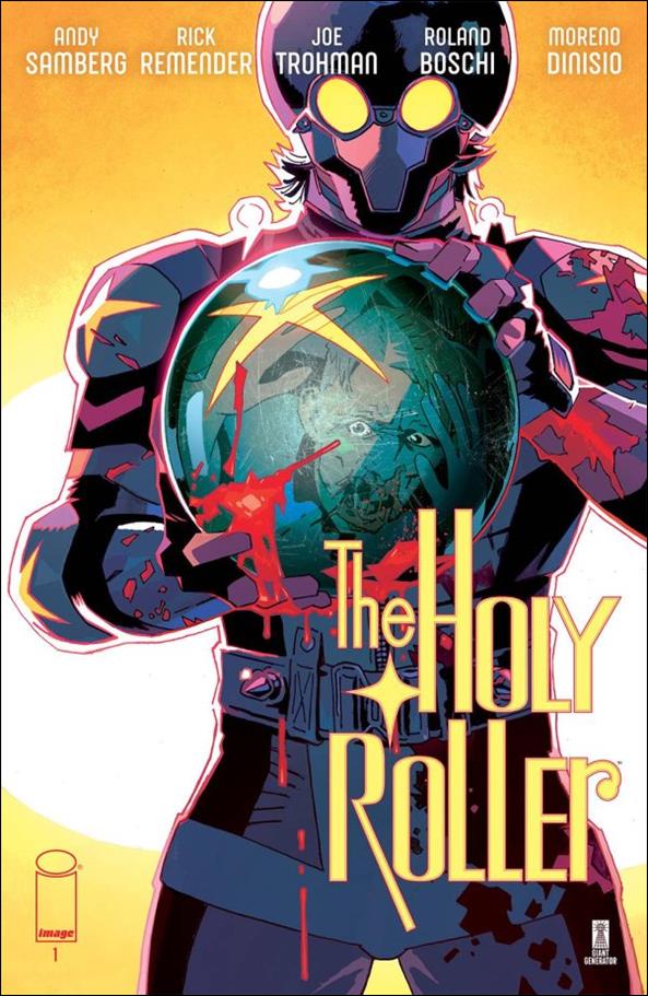 Holy Roller issue 1 Roland Boschi Cover