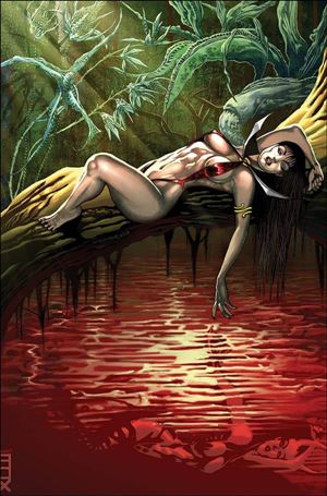 Vampirella vs Purgatori issue 5-N Russell Fox 1:20 Virgin Cover