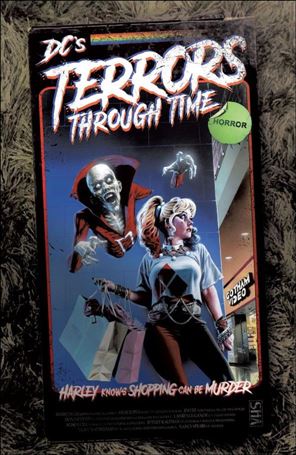 DC's Terrors Through Time issue 1-B Steve Beach VHS Cover