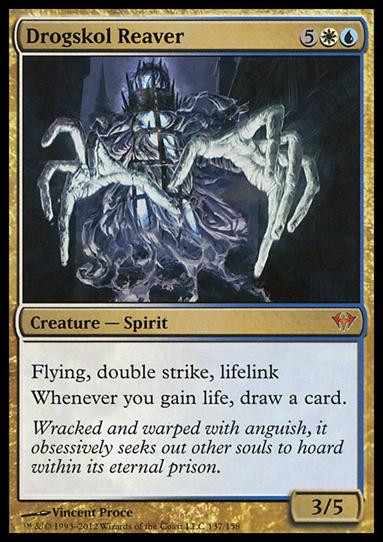 Magic the Gathering: Dark Ascension (Base Set) card 137 Drogskol Reaver