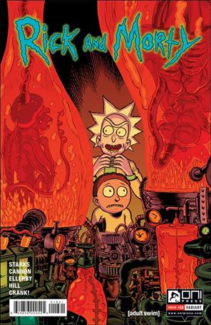 Rick and Morty (2015) issue 16-B Troy Nixey Incentive Cover