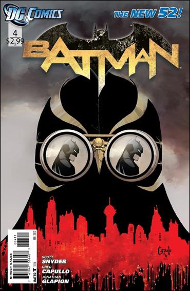 Batman (2011) issue 4 Greg Capullo Standard Cover