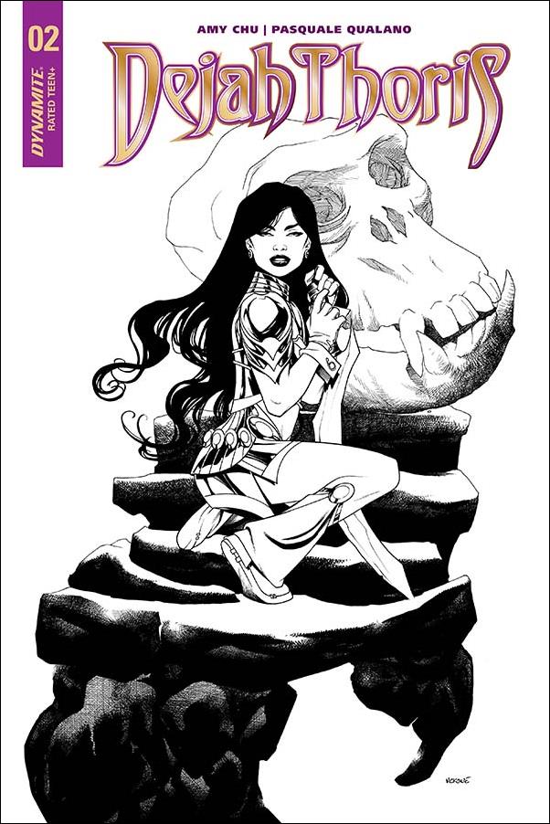 Dejah Thoris (2018) issue 2-D Mike McKone B&W Cover