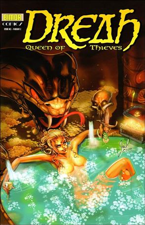 Dreah, Queen of Thieves issue 2-C Joel Seguin Cover