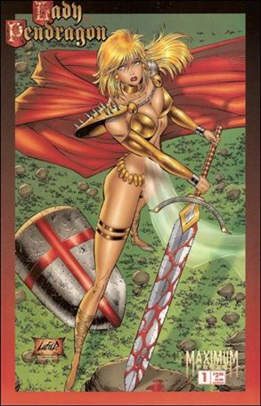 Lady Pendragon (1996) issue 1-B Rob Liefeld and Jon Sibal Cover