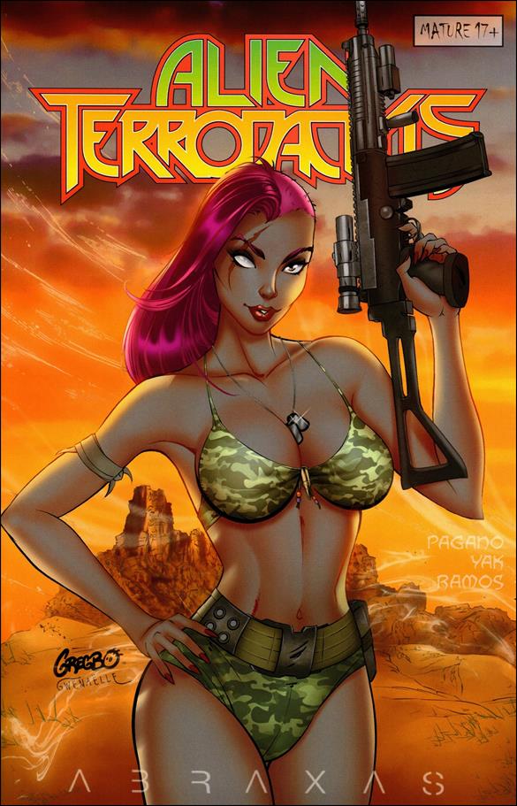 Alien Terrodactyls issue 1 Gregbo Watson Cover