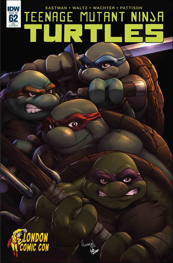 Teenage Mutant Ninja Turtles (2011) issue 62-H Dan Hammond London Comic Con Cover