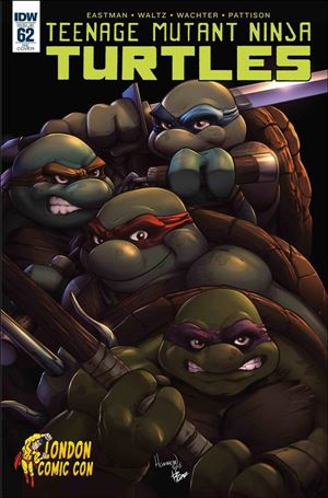 Teenage Mutant Ninja Turtles (2011) issue 62-H Dan Hammond London Comic Con Cover