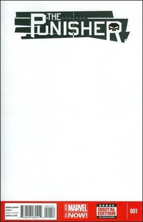 Punisher (2014) issue 1-E Blank/Sketch Cover