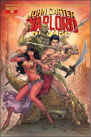 John Carter: Warlord of Mars (2014) issue 13-B Abhishek Malsuni Cover