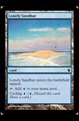 Magic the Gathering: Duel Decks: Izzet vs. Golgari (Base Set) card 35 Lonely Sandbar