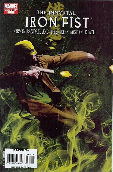 Immortal Iron Fist: Orson Randall and the Green Mist of Death issue 1