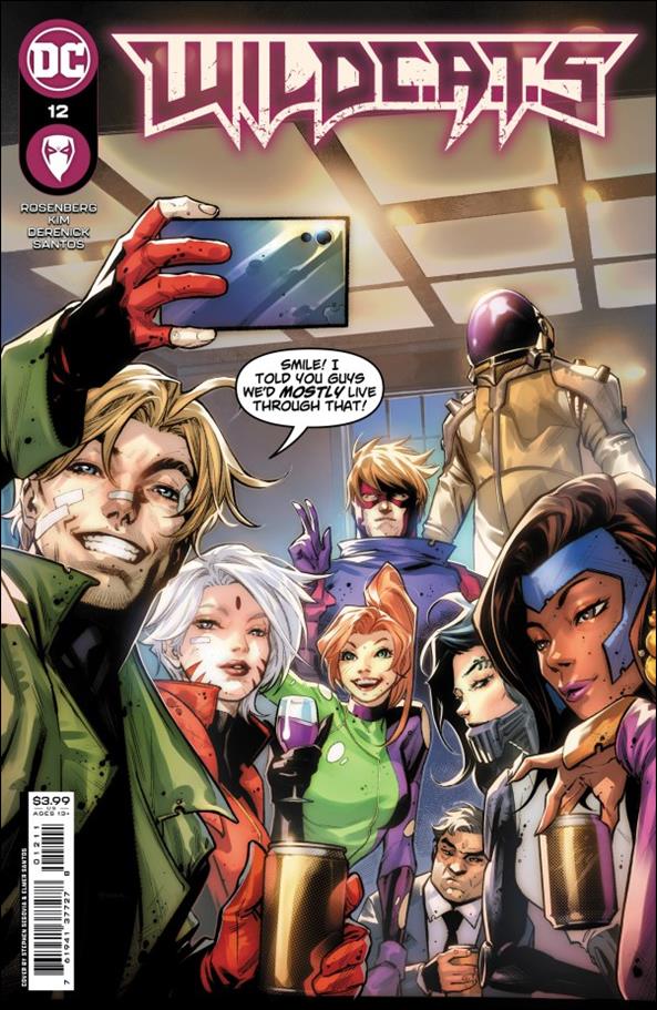 WildC.A.T.s (2022) issue 12 Stephen Segovia Cover