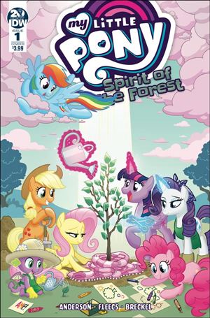 My Little Pony: Spirit of the Forest issue 1-B Tony Fleecs Cover