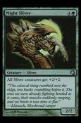 Magic the Gathering: Premium Deck Series: Slivers (Base Set) card 23 Might Sliver