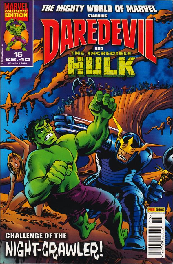 Mighty World of Marvel (UK) (2003) issue 15 Cardstock Cover
