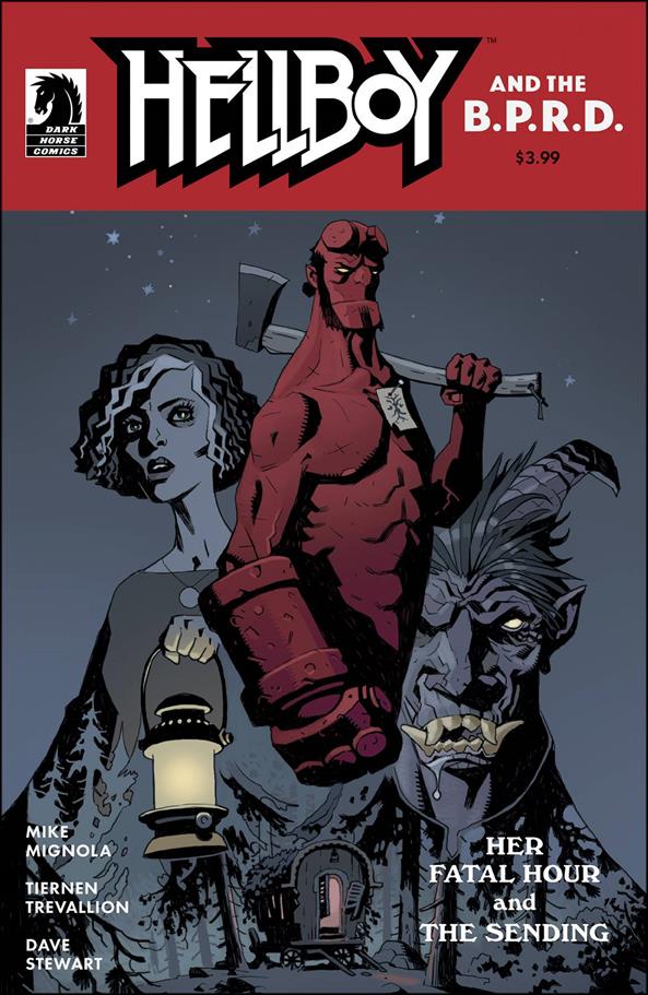 Hellboy and the B.P.R.D.: Her Fatal Hour and The Sending issue nn Tiernan Trevallion Cover