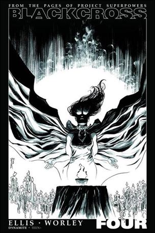 Project Superpowers: Blackcross issue 4-F Declan Shalvey 1:25 Black & White Cover