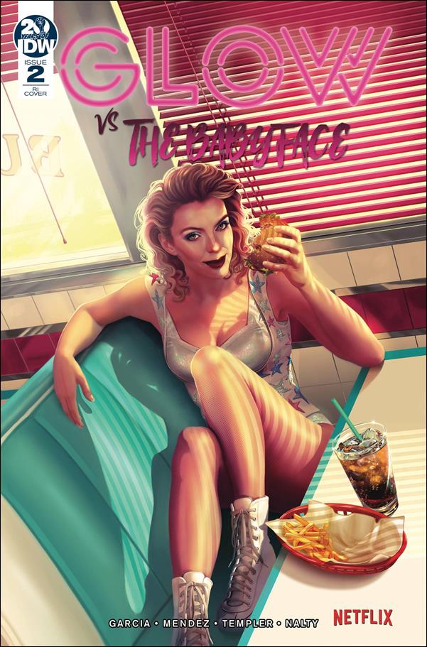 GLOW vs The Babyface issue 2-C Christine Nodet 1:10 Cover