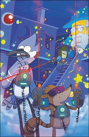 Regular Show issue 19-B Andy Kluthe Subscription Cover