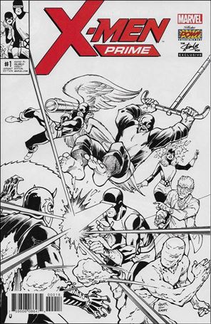 X-Men Prime (2017) issue 1-L Todd Nauck Stan Lee Box Black & White Cover
