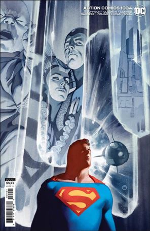 Action Comics (1938) issue 1034-B Julian Totino Tedesco Cardstock Cover