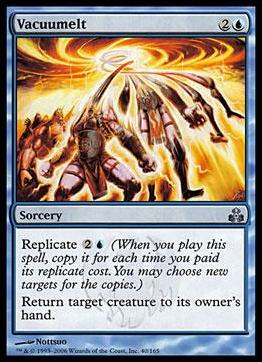 Magic the Gathering: Guildpact (Base Set) card 40 Vacuumelt