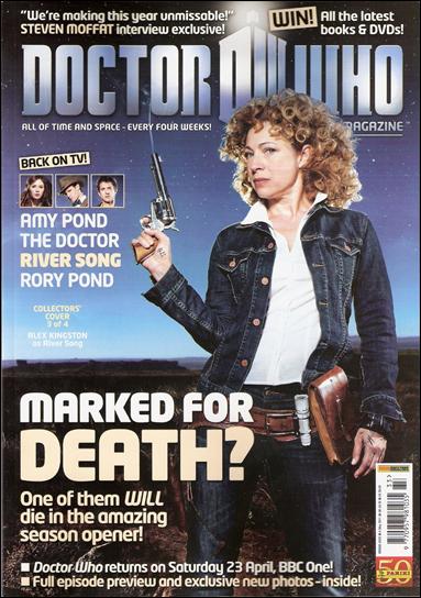 Doctor Who Magazine issue 433-C Alex Kingston as River Song Cover
