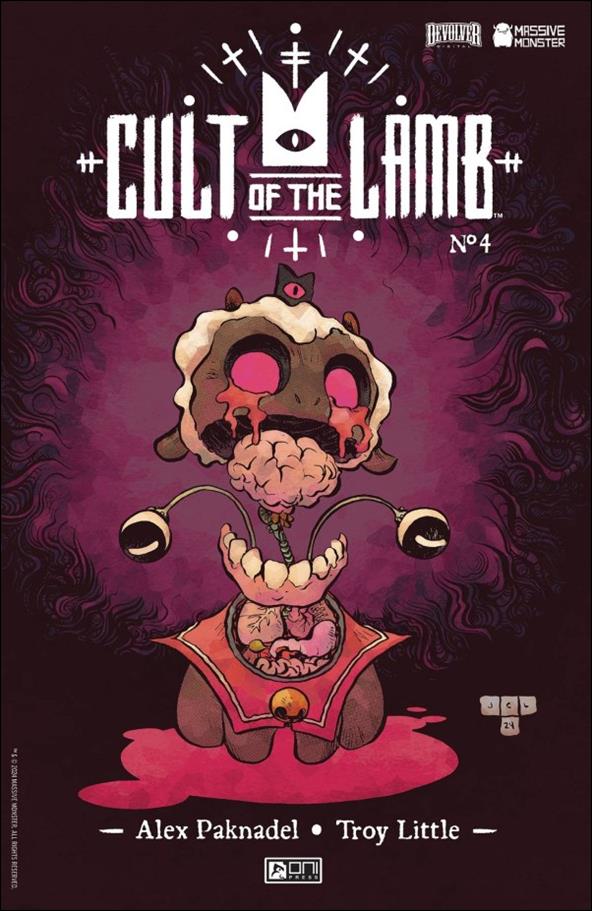 Cult of the Lamb issue 4-E Jesse Lonergan 1:30 Cover