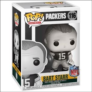 Pop! Football (NFL) figure 116-B Bart Starr (Black & White)