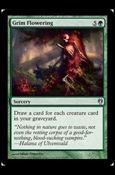 Magic the Gathering: Duel Decks: Izzet vs. Golgari (Base Set) card 75 Grim Flowering