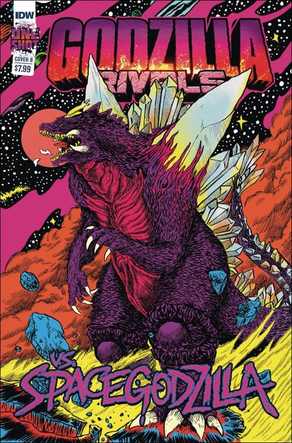 Godzilla Rivals vs. Spacegodzilla issue 1-B Alexis Ziritt Cover