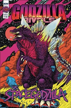 Godzilla Rivals vs. Spacegodzilla issue 1-B Alexis Ziritt Cover
