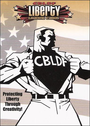 CBLDF Liberty Trading Cards (Promo) card P1 Protecting Liberty Through Creativity!