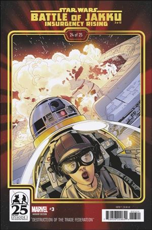 Star Wars: The Battle of Jakku - Insurgency Rising issue 3-B Chris Sprouse Phantom Menace 25th Cover Cover
